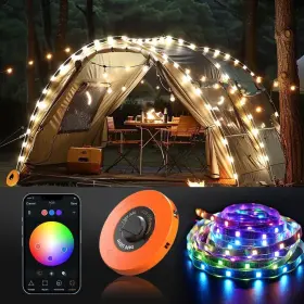700594525810 FELICIA Camping Lights Stringtape Tent Music Cha
