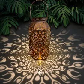774882278351 FENGLIUCHEN Solar Lantern Waterproof Copper Big