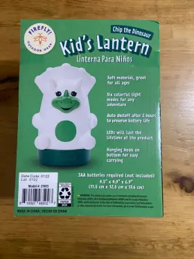 21083 FIREFLY Gear Chip Dinosaur Battery Kids Lantern Camping #2
