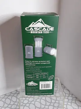 810080490017 FLASH Pop Up Lantern Flashlight Cascade Mountain #2