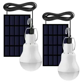 SPB1200X2 FLRONGSUN Solar Light Bulb Camping Led Lan