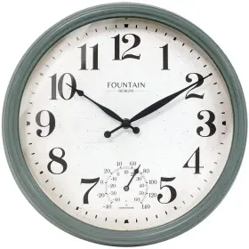 FD2315 FOUNTAIN DESIGNS Maison Clock Thermometer Weather