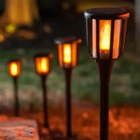 FFPST2B FOXFLAME Solar Landscape Lights Realistic Pack