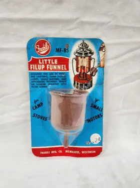 MF-85 FRABILL Nos Filup Funnel Lantern Stove Coleman