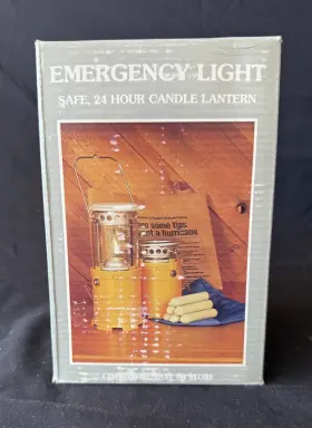 042978002709 FRED BEAR Hour Candle Lantern Emergency Light