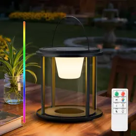 PB-240528-1 FUYO Solar Rechargeable Camping Lantern Dimmable