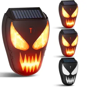 AR50-4 G-JYUNCYOU Solar Coyote Deterrent Predator Lights