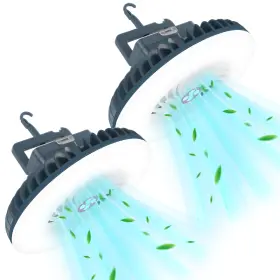 ZP006A GAIYEEP TUNY Camping Fan Led Lantern Usb Rechargeable