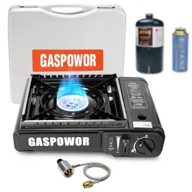 STOVE002 GASPOWOR Dual Fuel Camp Stove Windblocker Propane