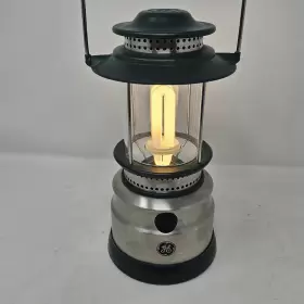 17000 GE Steelbeam Fluorescent Camping Lantern Hook Weather