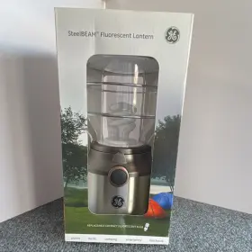 17300 GE Steelbeam Fluorescent Lantern Battery Replaceable