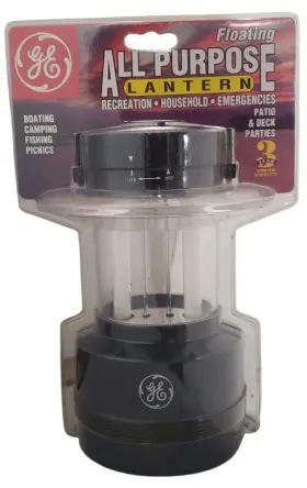 17618 GE Floating Fluorescent Lantern Camping Boating Water