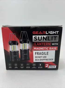 GL-LMBS-2P-1 GEARLIGHT Sunlit Led Camping Lantern Magnetic #3
