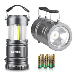 GD0131 GEMEK Led Camping Lantern Battery Flashlights