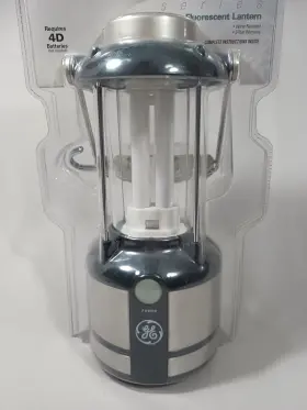 043168415729 GENERAL ELECTRIC Steelbeam Ge Tabletop Lantern #3