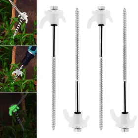 BAI897 GIASY FORTUNE Screw Tent Stakes Threade