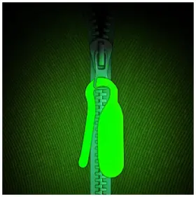 Zipmarker GLO-X Glow Zipper Pulls Pack Luminous Extension