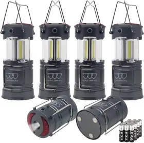645782121316 GOLD ARMOUR Pack Led Camping Lantern Flashlight