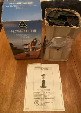 091-04-0684 GREATLAND Double Mantle Propane Lantern Light