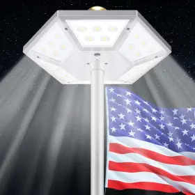 SFPL-SL-D23C52 HAINEE Flag Pole Light Solar Top Mount Ligh