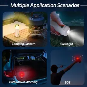 850063111065 HALOSTORMS Camping Lantern Running Rechargeable #2