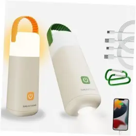 Clg-y HALOSTORMS Camping Lantern Running Rechargeable