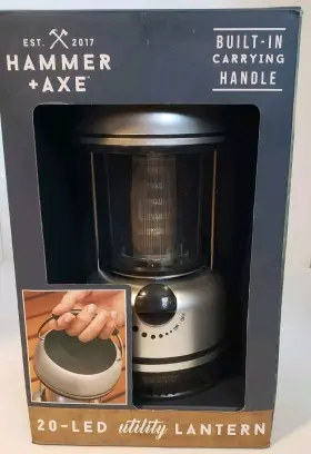 843479165807 HAMMER AXE Utility Lantern Led Battery