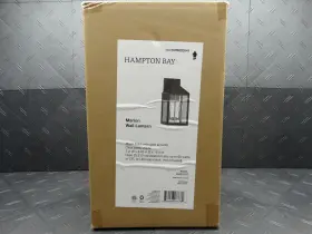 RS22070312 HAMPTON BAY Marion Barn Wall Light Glass Shade