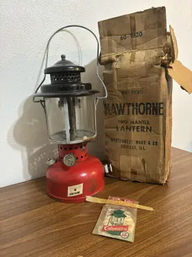 60-9520 HAWTHORNE Mantle Lantern Coleman Mont Ward