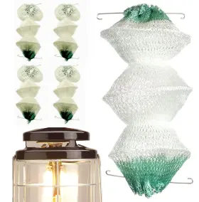 782589984772 HGHN Pack Lantern Mantles Gas Lamp Accordion