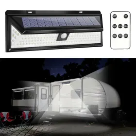 RPL78 HISEANLLO Solar Rv Porch Light Motion Sensor Remote