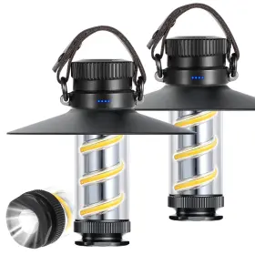 735812955377 HOKINETY Led Camping Lantern Rechargeable Pack