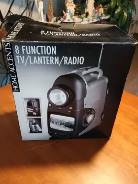 8260020 HOME ACCENTS Function Tv Lantern Radio #2