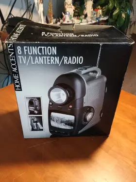 8260020 HOME ACCENTS Function Tv Lantern Radio