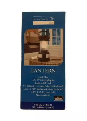 092317019370 HOME TRENDS Camping Lantern Indoors Outdoors
