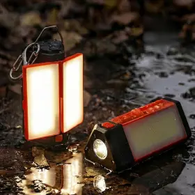 H0US-LYD129-RRD HOXUTYM Led Camping Lantern Rechargeable Fol