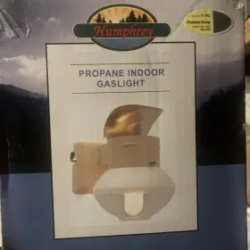 9TPG HUMPHREY Propane Gas Light Pebble