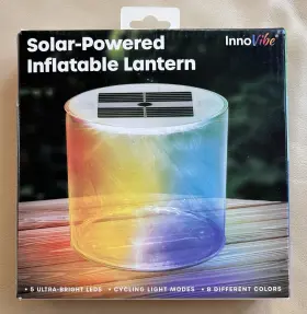 INIL1074 INNOVIBE Solar Inflatable Lantern Waterproof