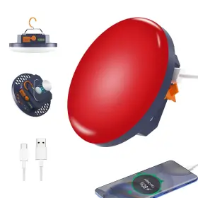 Iodoo-cpl IODOO Light Insect Camping Rechargeable Tent Cam