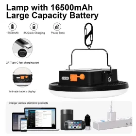 721678944617 IODOO Rechargeable Camping Light Remote #3