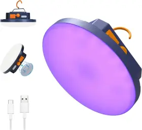 721678944914 IODOO Led Uv Flashlight Camping Rechargeable