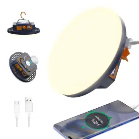 ZM-8714-2W IODOO Flashlight Led Camping Lantern Rechargeable
