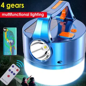 883148398532 JAHY2TECH Solar Led Camping Light Bright Tent