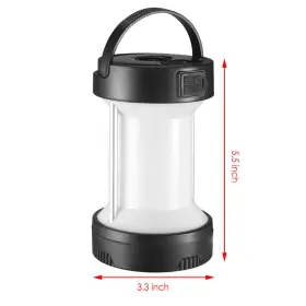 883148870755 JAHYELEC Solar Rechargeable Led Flashlight Power #2
