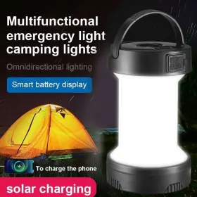883148569826 JAHYSHOW Solar Rechargeable Led Flashlight Power