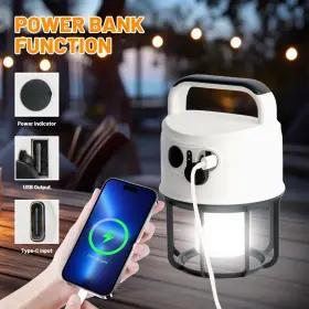 446174272050 JAMISAY Camping Lantern Flashlight Rechargeable #2