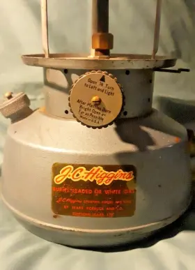 710-74570 JC HIGGINS Dual Mantle Lantern Sears Roebuck