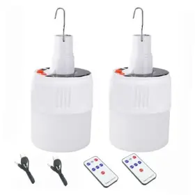 US-8-2PS JEARYTOP Led Camping Tent Solar Lantern Bulb Lights