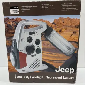 Jxlrd JEEP Am Fm Radio Flashlight Fluorescent Emergency Siren