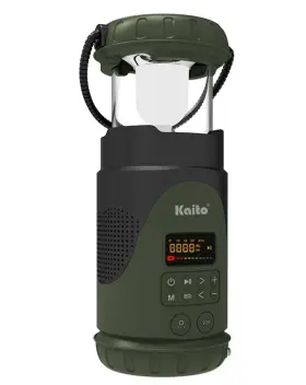 KL101 KAITO Camping Lantern Flashlight Crank Solar Recha